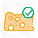 Cheese Piece Organic Icon