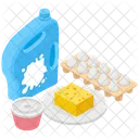 Milk Products Dairy Products Cheese Products Icon