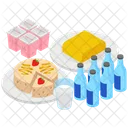 Milk Products Dairy Products Cheese Products Icon