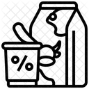우유 제품  아이콘