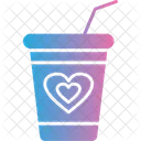 Milkshake Drink Love Drink Icon