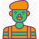 Mime Animator Clown Icon