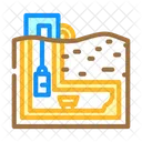 Mine Shaft Mining Icon