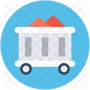 Minecart Coal Cart Icon