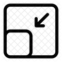 Minimize Scale Down Icon