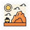 Mine Industrial Coal Icon