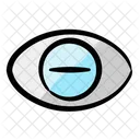 Minus Eye Icon