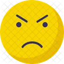 Emoticon mirada  Icono