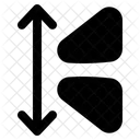 Mirror Vertically Vertical Flip Icon