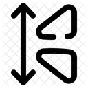Mirror Vertically Vertical Flip Icon