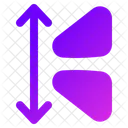 Mirror Vertically Vertical Flip Icon
