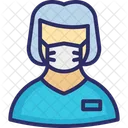 Miss Anchor Girl Avatar Icon