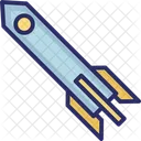 Exploration Missile Rocket Icon