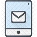 Mobile Tablet Mail Icon