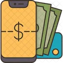 Mobile Wallet Digital Icon