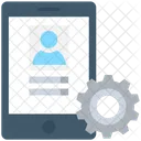 Mobile Account Settings Icon