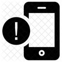 Mobile Alert Hacking Notification Danger Alert Icon