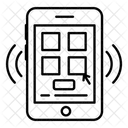 Mobile app interface  アイコン