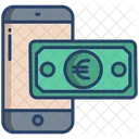 Mobile Banking Online Payment Digital Money Icon