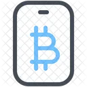 Mobile Bitcoin  Icon