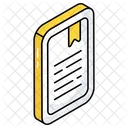 Mobile Bookmark  Icon