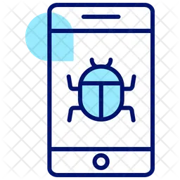 Mobile Bug  Icon