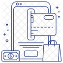 Mobile Card Payment Online Payment Epayment 아이콘