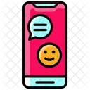 Mobile Comments Emoji Icon