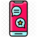 Mobile Star Comment Icon