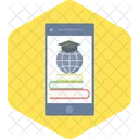 Mobile Education  Icon