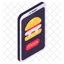 Mobile Food Order Mobile Burger Order Food Order App アイコン