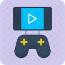 Mobile Game Phone Online Icon