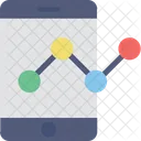 Mobile Graph Dashboard Icon