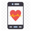 Heart Rate Health Application アイコン