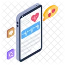 Mobile Ecg Report Mobile Heart Report Heart Report Icon