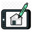 Blueprint Mobile Home Design House Map Icon