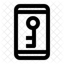 Mobile Lock Phone Lock Access Key Icon