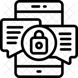 Mobile Message Security  Icon