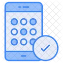 Mobile Pattern Password Protection Password Icon