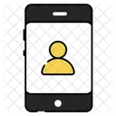 Mobile Profile  Icon