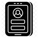 Mobile Profile Login  Icon