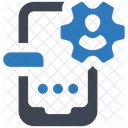 Mobile profile setting  Icon