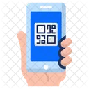 Mobile QR Code  Icône