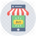 Mobile shopping  Icon