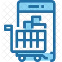 Mobile shopping  Icon