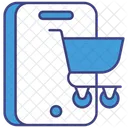 Mobile Shopping  Icon