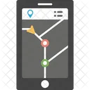 Cell Phone Location Mobile Gps Mobile Navigation Icon