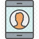 Mobile User  Icon