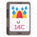 Mobile Weather App  Icon