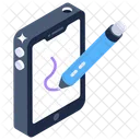 Mobiles Zeichnen Digitales Zeichnen Online Zeichnen Symbol